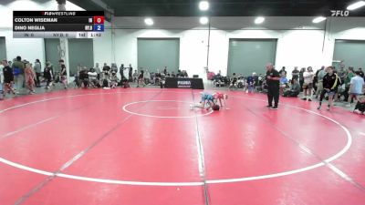 80 lbs Colton Wiseman, Indiana vs Dino Neglia, New York Blue