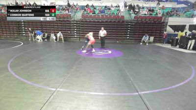 120 lbs Consi Of 8 #2 - Nolan Johnson, Midland Valley vs Connor Martens, Fountain Inn