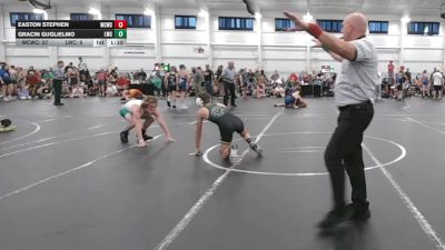 106 lbs Round 3 (4 Team) - Gracin Guglielmo, Leps WC vs Easton Stephen, Wrecking Crew WC