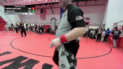 HS 235 lbs Quarterfinal - Malia Tini, WESTMOORE vs Brielle Williams, LAWTON