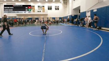 165 lbs Cons. Round 3 - Luke Ward, St Augustine vs Moore Nick, Grassfield