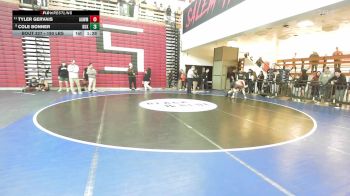 190 lbs Consi Of 4 - Tyler Gervais, Agawam vs Cole Bonner, Duxbury