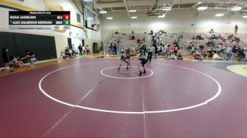 120 lbs Cons. Round 2 - Noah Jagielski, Wylie vs Alex Salmeron Serrano, Mckinney North