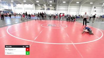 82 lbs Quarterfinal - Maximos Pappas, Natick vs Timothy Gould, Billerica