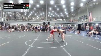 126 lbs Round 7 (8 Team) - JJ Kolokowsk, Pirates WC vs Aiden Swink, 84 Athletes