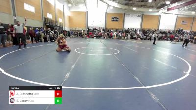 190 lbs Quarterfinal - Jack Giannetto, Narragansett vs Elijah Josey, Portsmouth