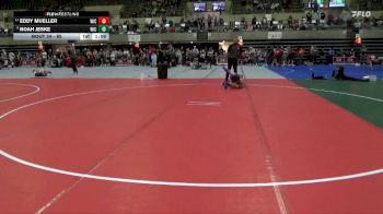 85 lbs Champ. Round 2 - Eddy Mueller, Bison Wrestling Club vs Noah Jeske, Waseca