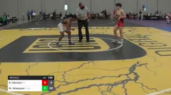 125 lbs Rr Rnd 2 - Ryan Clement, New Mexico vs Miles Velasquez, Team Tulsa NDT