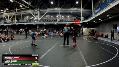 130 lbs Round 2 (8 Team) - Lucas Gandy, Kraken vs Arminius Avant, VA Patriots