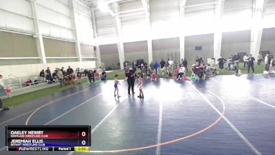 56 lbs Semifinal - Oakley Newby, Westlake Wrestling Club vs Jeremiah Ellis, Defiant Wrestling Club