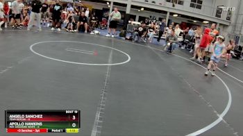 48 lbs Round 5 (8 Team) - Apollo Hawkins, Mat Assassins White vs Angelo Sanchez, Team Gotcha