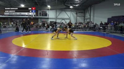 138 lbs Champ. Round 1 - Danni Swihart, Iowa vs Aine Moffit, Augustana (IL)