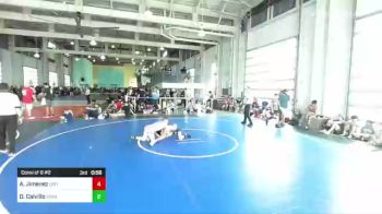 113 lbs Consolation - Talen Eck, Afwc vs Diego Camarillo, Extreme Heat