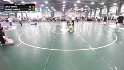 114 lbs Rr Rnd 3 - Lexus Bonnie, Evil Empire vs Morgan Johnson, Team RJN Green