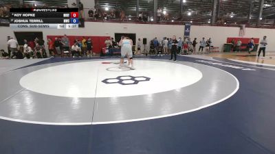 125 kg Cons. Sub-semis - Koy Hopke, Minnesota - RTC vs Joshua Terrill, Michigan Wrestling Club