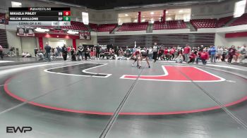 115 lbs Consi Of 8 #2 - Mikaela Pinley, Westmoore High School Girls vs Kelcie Avallone, Barnsdall Lady Panthers