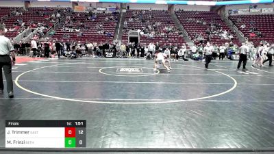 139 lbs Final - Jaron Trimmer, Easton vs Marco Frinzi, Bethlehem Catholic