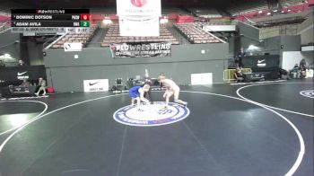 Semis - Dominic Dotson, Poway High School Wrestling vs Adam Avila, Brawley Wrestling Academy