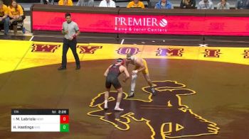 174 lbs Mikey Labriola, Nebraska vs Hayden Hastings, Wyoming