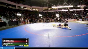 144 lbs Champ. Round 2 - Wyatt Laney, Lewiston vs Talan Hughes, East Valley (Spokane)