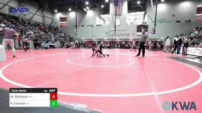 58 lbs Consolation - Major Robinson, Pin-King All Stars vs Aubrey Carwile, Pin-King All Stars