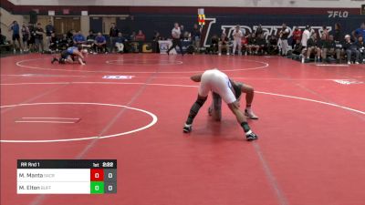 125 lbs Rr Rnd 1 - Mikey Manta, Sacred Heart vs Max Elton, Buffalo