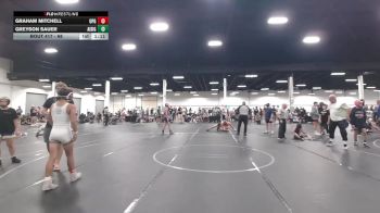 68 lbs Semifinal - Graham Mitchell, Upgraded vs Greyson Sauer, All I See Is Gold