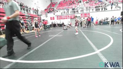 52 lbs Rr Rnd 3 - Duke Friddle, Rough Riders vs Piper Norrell, Prime Wrestling