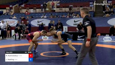 74 kg Prelims - Nazar Kulchytskyy, Titan Mercury Wrestling Club vs Jake Keating, Cavalier Wrestling Club