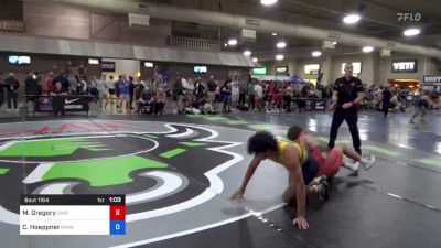 71 kg Rnd Of 128 - Mavrik Gregory, Ohio vs Charlie Hoeppner, Minnesota
