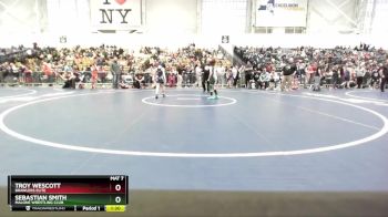 65 lbs Semifinal - Sebastian Smith, Malone Wrestling Club vs Troy Wescott, Brawlers Elite