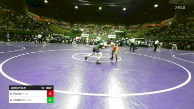 115 lbs Consi Of 16 #1 - Aldair Ponce, Selma vs Kyle Shannon, Frontier