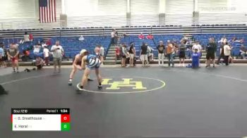 135 lbs Cons. Round 3 - Gavin Greathouse, Uniontown Lake Blue Streaks vs Embry Horal, Carmel USA