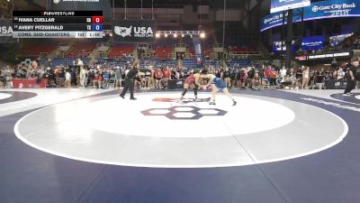 135 lbs Cons. Sub-quarters - Ivana Cuellar, CA vs Avery Fitzgerald, TX