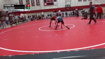 141 lbs Cons. Round 2 - Tavarree Lee, Unattached vs Cael Sanders, Unattached