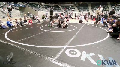 43 lbs Rr Rnd 3 - Parks Andrews, Team Tulsa RED vs Koen Goodin, Oklahoma Strong- White 9U