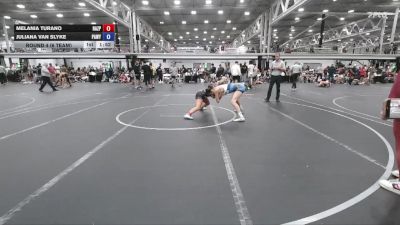 135 lbs Round 4 (6 Team) - Melania Turano, Razor PinkWave vs Juliana Van Slyke, PA West Yellow