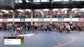 77-82 lbs Cons. Semi - Jacob Wagner, Alber Athletics vs Kyler Roeder, Backyard Brawlers - Midwest