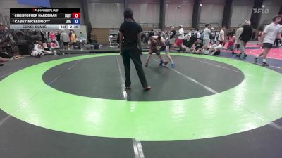 113 lbs Consolation - Christopher Hardeman, South Effingham Mustang Wrestling Club vs Casey McElligott, Level Up Wrestling Center