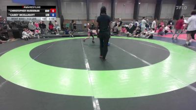 113 lbs Consolation - Christopher Hardeman, South Effingham Mustang Wrestling Club vs Casey McElligott, Level Up Wrestling Center