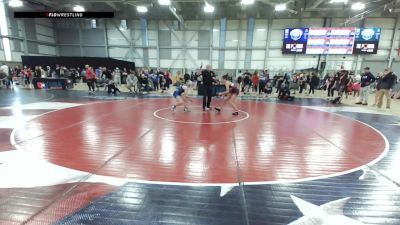 U17 Women - 46 lbs Champ. Round 2 - Jaclyn Bouzakis, PA vs Grace Loutzenhiser, AK