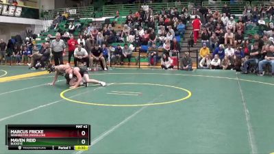 132 lbs 7th Place Match - Maven Reid, BUCKEYE vs Marcus Fricke, Washington (Massillon)