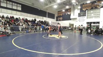 157 lbs Champ. Round 3 - Keegan Daugherty, Yucaipa vs Jonsea Garcia, Eleanor Roosevelt