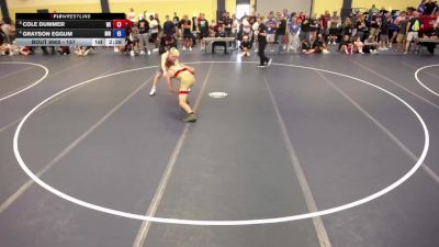 157 lbs Cons. Round 7 - Cole Dummer, WI vs Grayson Eggum, MN