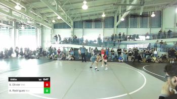 109 lbs Consi Of 8 #2 - Samuel Olivier, Riverside Rascals vs Alex Rodriguez, Silverback WC