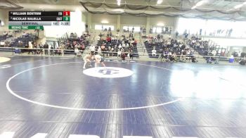 149 lbs Semifinal - William Bentrim, Ithaca vs Nicolas Balella, Castleton