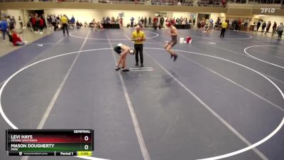 127B Semifinal - Levi Hays, Mound Westonka vs Mason Dougherty, Park