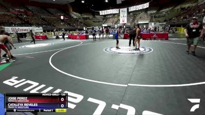 120 lbs Round 3 - Joise Perez, Trifecta Wrestling vs Cataleya Reveles, Trifecta Wrestling