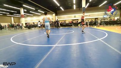 132 lbs Consi Of 8 #2 - Renzo Gann, Team Gann Wrestling vs Corey Bishop, Crutchmer Wrestling