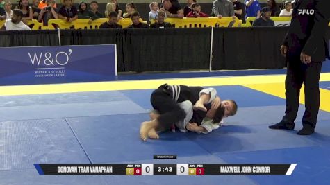 Maxwell John Connor vs Donovan Tran Vanaphan 2025 Pan Kids Jiu-Jitsu IBJJF Championship